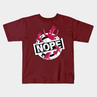 NOPE: Not of planet Earth Kids T-Shirt